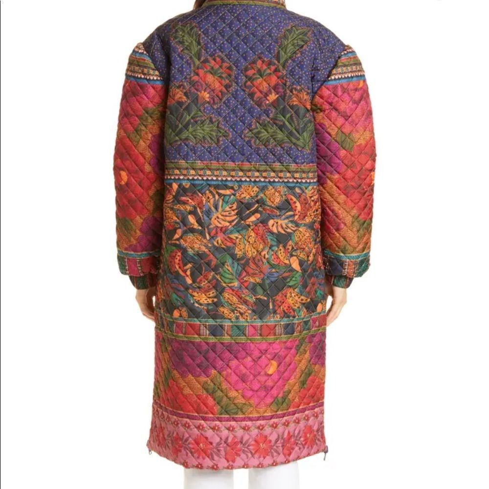 FARM Rio Multicolor Quilted Coat - Picture 2 of 9